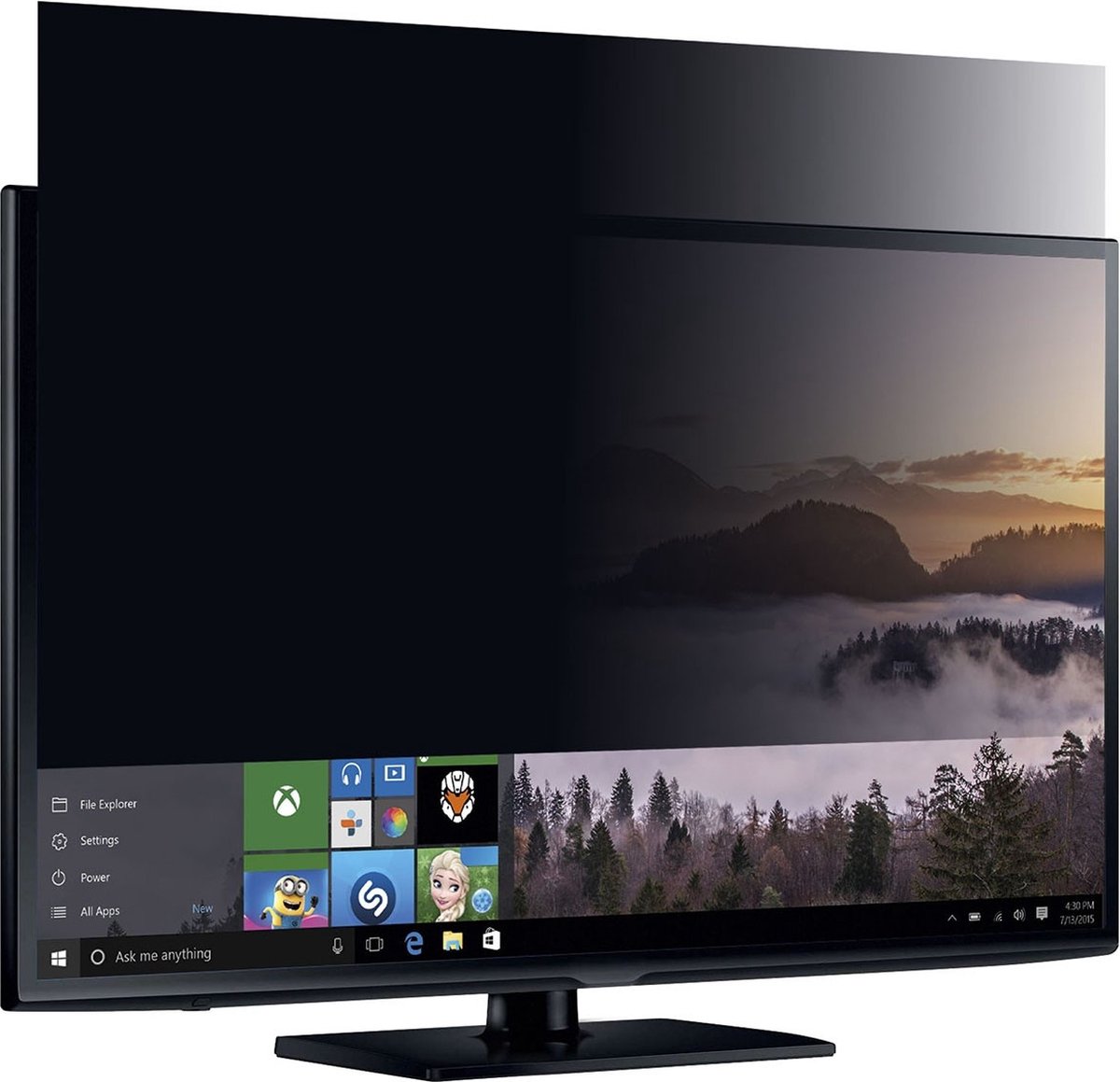 Mobilis 016420 schermfilter 68,6 cm (27") Monitor/Laptop Randloze privacyfilter voor schermen