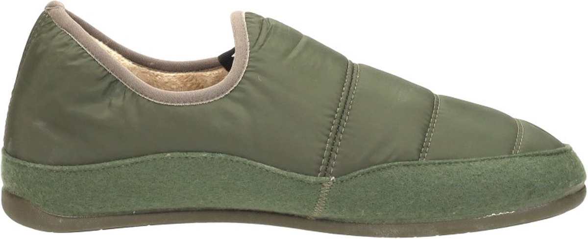Verbenas Ernest heren pantoffel - Kaki - Maat 41