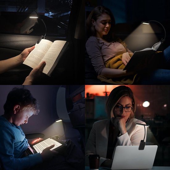 Oplaadbare Boekenlamp - | Uniek Spiritueel