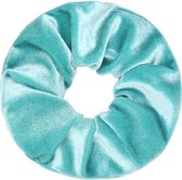 Scrunchie Color Power blauw|Haarelastiek|Haarwokkel|Aqua turquiose