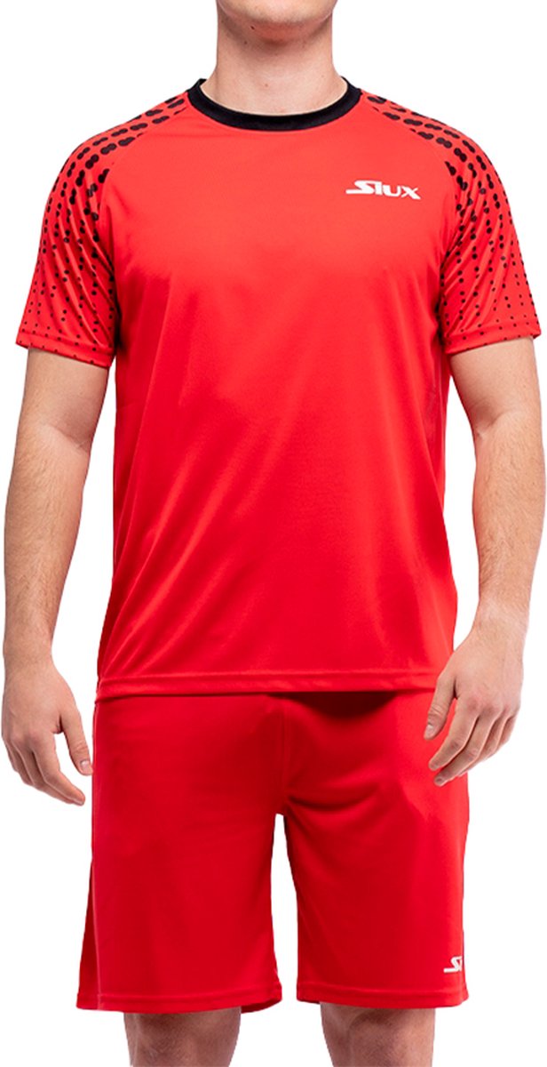 Siux - Padel T-shirt - Club Rood - Maat M