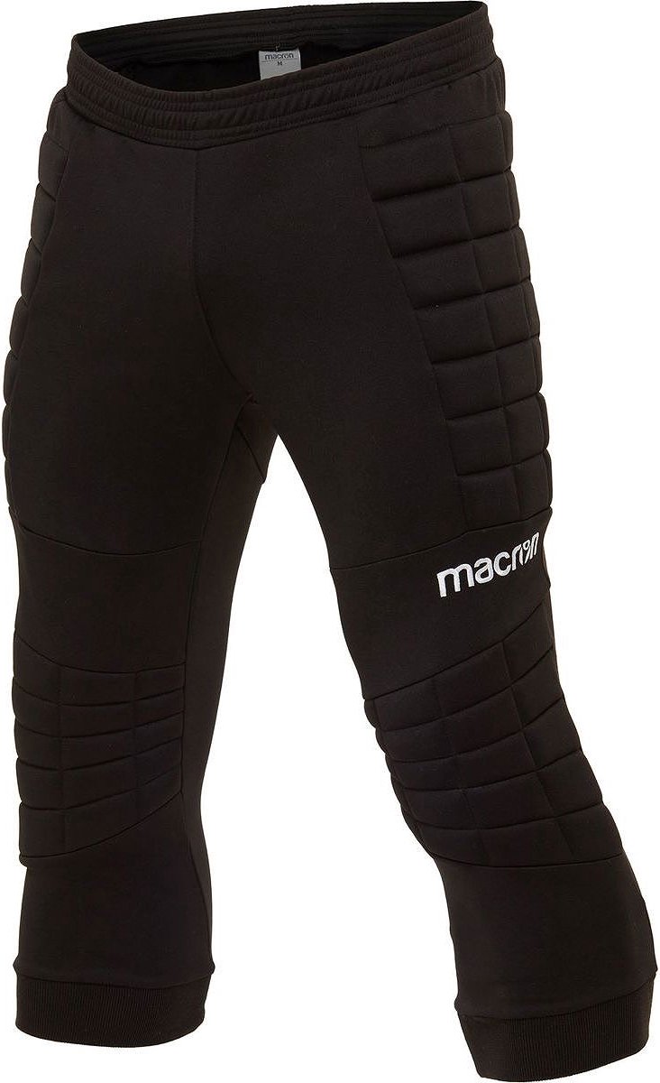Macron Saiph 3/4 Keeperbroek Heren - Zwart | Maat: L
