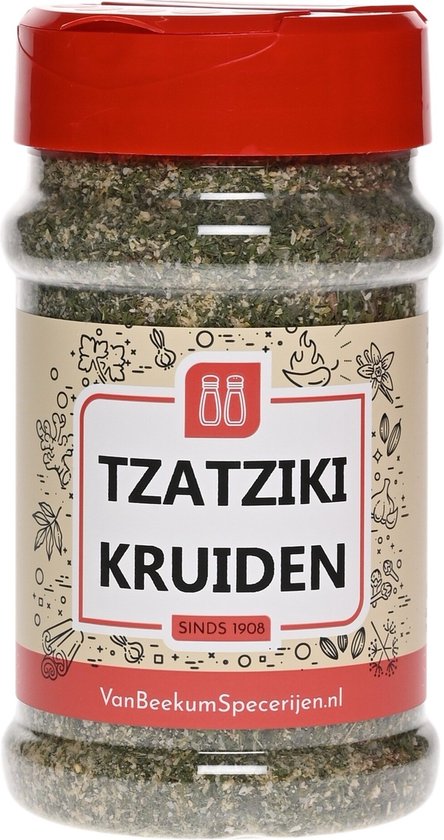 Van Beekum Specerijen - Tzatziki Kruiden - Strooibus 150 Gram