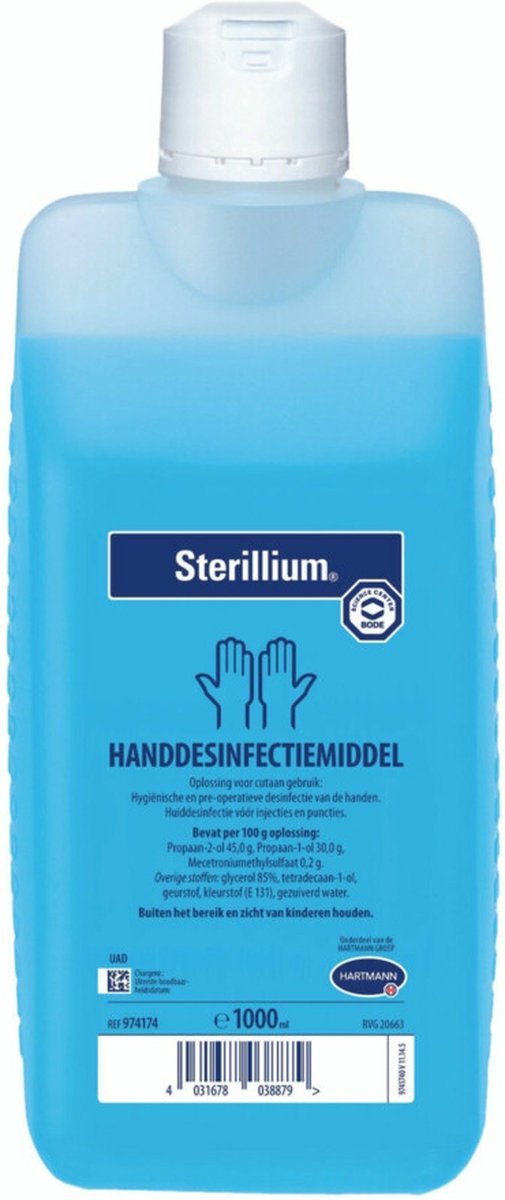 Goedkoopste Sterillium Handdesinfectie Lotion - 1 x 1000 ml