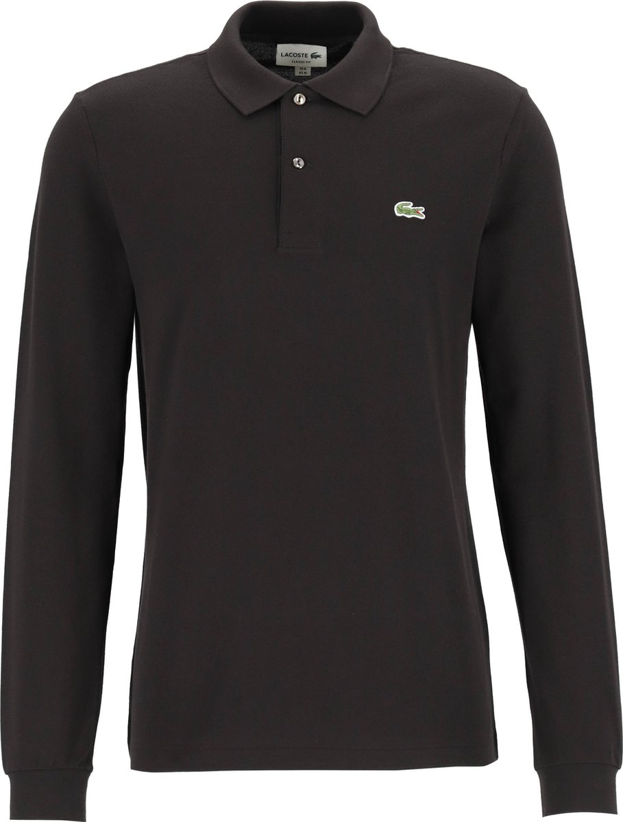 Lacoste 1hp2 Men Long Sleeved Best Polo Polo’s & T-shirts Heren Polo shirt Zwart