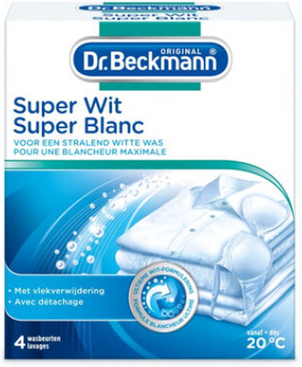 Goedkoopste Dr. Beckmann Super Wit 160 gr - Witmaker