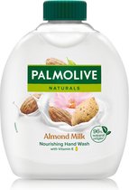 6x Palmolive Handzeep Navulling Naturals Amandel & melk 300 ml