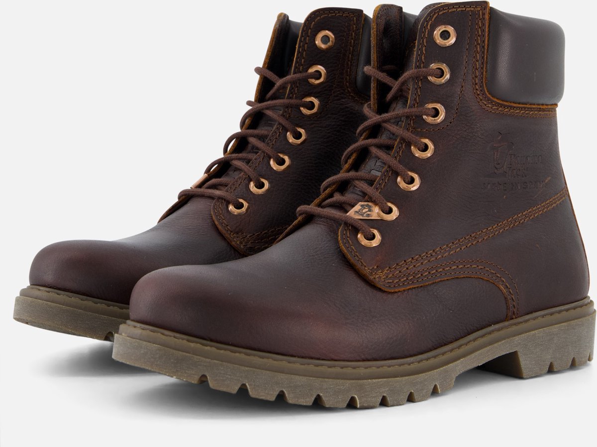 Zwarte veterschoen Panama Jack | Panama 02 c3 | Vijfvinkel