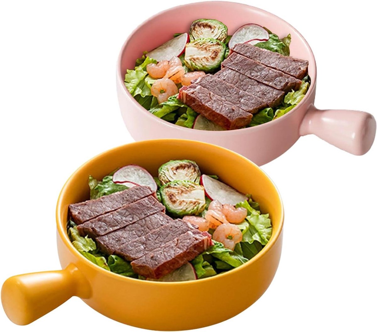 à Soupe En Céramique Avec Anse - Compatible Micro-ondes Et Four - 750 Ml