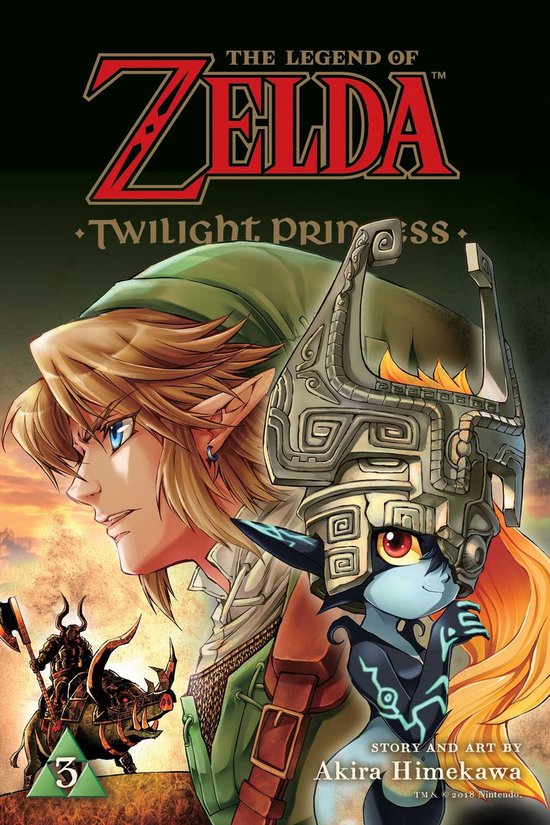 The Legend of Zelda Twilight Princess, Vol 3 Volume 3 - cover