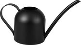 Arrosoir d'intérieur en acier inoxydable pour Plantes de maison et de bureau, bonsaï (Zwart) de 15 oz à 450 ml