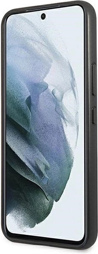 Guess Golden Logo Samsung Galaxy S22 hoesje - Bruin