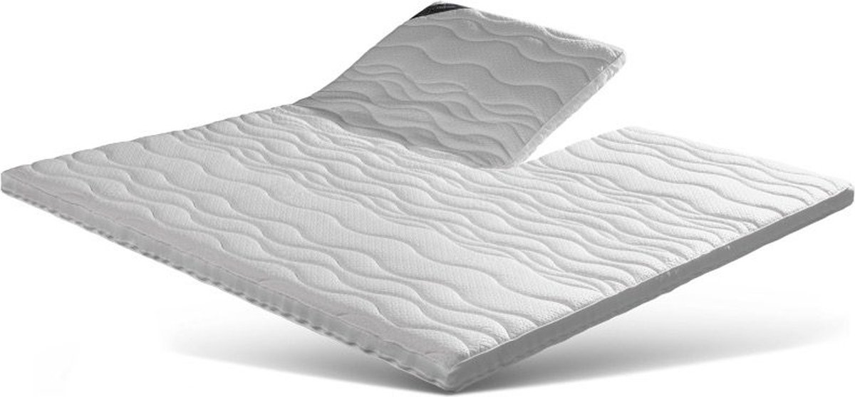 Splittopper 180x200 - HR Gelfoam - Caresse 750 - 9 cm dik - Anti allergisch
