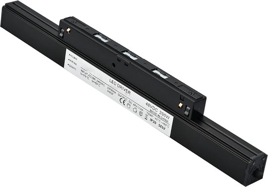 Spot LED sur Rail Magnétique 25mm Extra-Plat 12W 48V Blanc 2700K Blanc