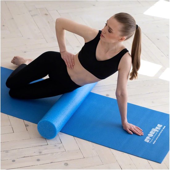 1 x yogablok, antislip schuimrubberen yogablok voor oefeningen, yoga-ondersteuning, yogastenen, pilates-trainingsblokken, stretching, stabiliteit, zeer dichte baksteenstretchblokken, fitnessaccessoires