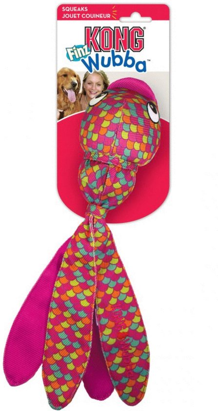 Kong Wubba Finz Rose S 25 cm