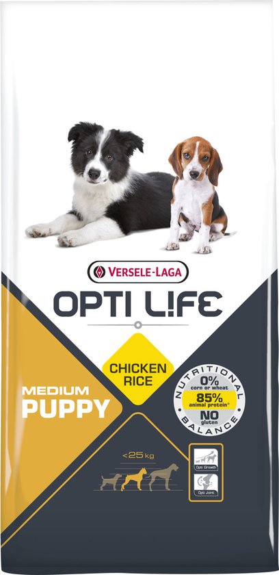 Opti Life Puppy Medium - 12.5 KG