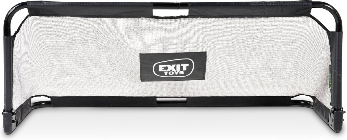 EXIT Panna opvouwbaar stalen voetbaldoel 150x60cm (set van 2) - zwart