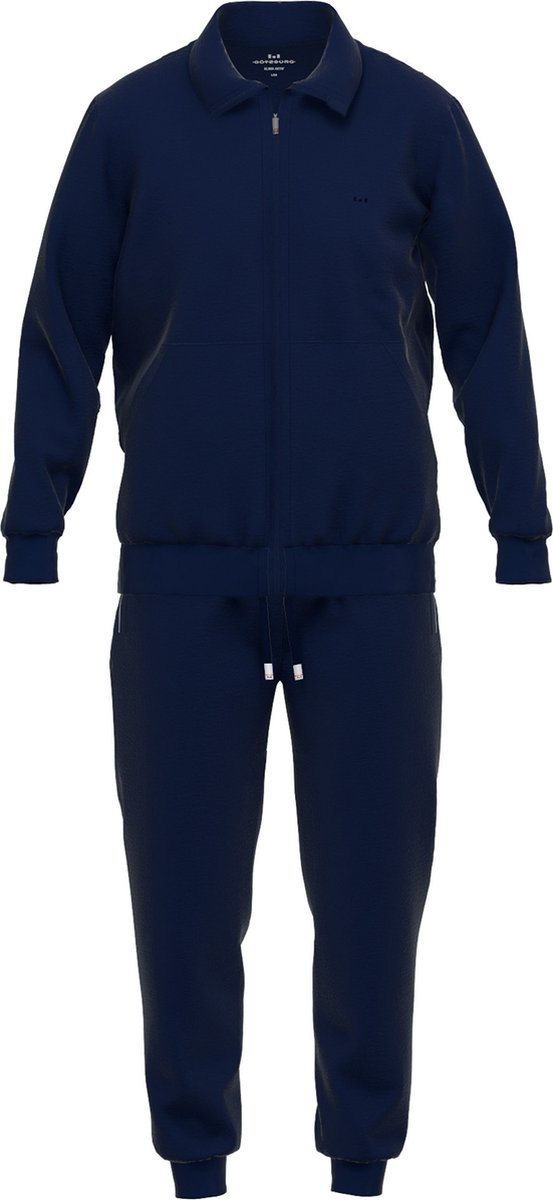 Götzburg Homewear set - Blau-dunkel - maat 3XL (3XL) - Heren Volwassenen - Katoen/Polyester- 550287-6541-630-3XL
