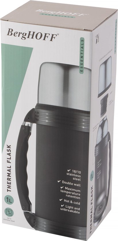 Bouteille thermos d'extérieur BergHOFF - 1 litre