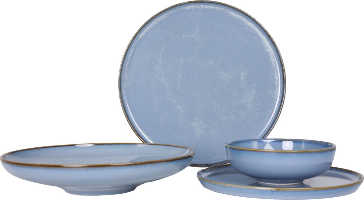 Bonna Serviesset - Sky Hygge - 24 delig - 6 persoons - Porselein