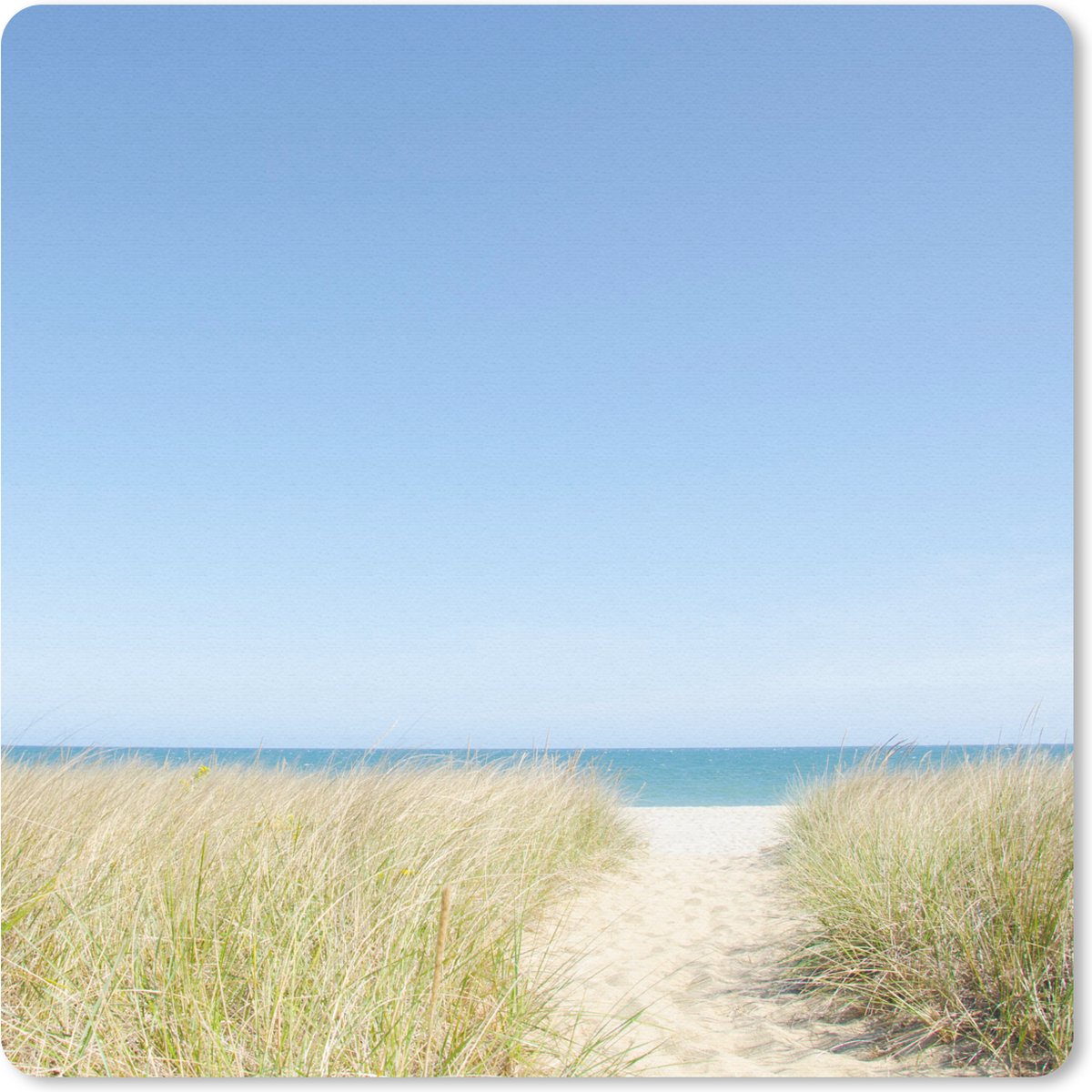 Muismat 30x30 cm - Mousepad Pad - Duin - Zee - Muismatten
