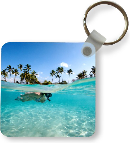 DALANE Roestvrijstalen sleutelhanger, haai, schildpad, krab, dolfijn, zeepaardje, sleutelring, oceaandier, sieraden, geschenken voor dames en meisjes, decoratie, Verzilverd zeepaardje, 37mm x 27mm