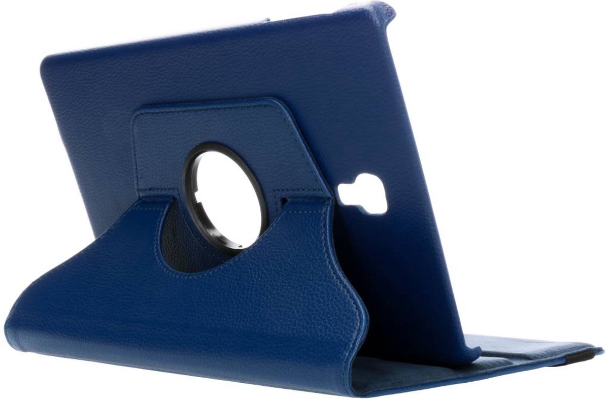 360° Draaibare Bookcase geschikt voor Samsung Galaxy Tab A 10.5 (2018) - Blauw