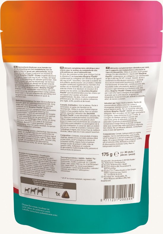 Beaphar Flexifit® Chews hond 175g
