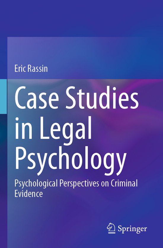 Case Studies in Legal Psychology - cover