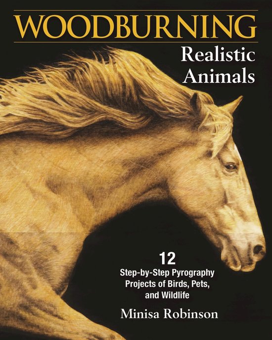 Woodburning Realistic Animals - cover