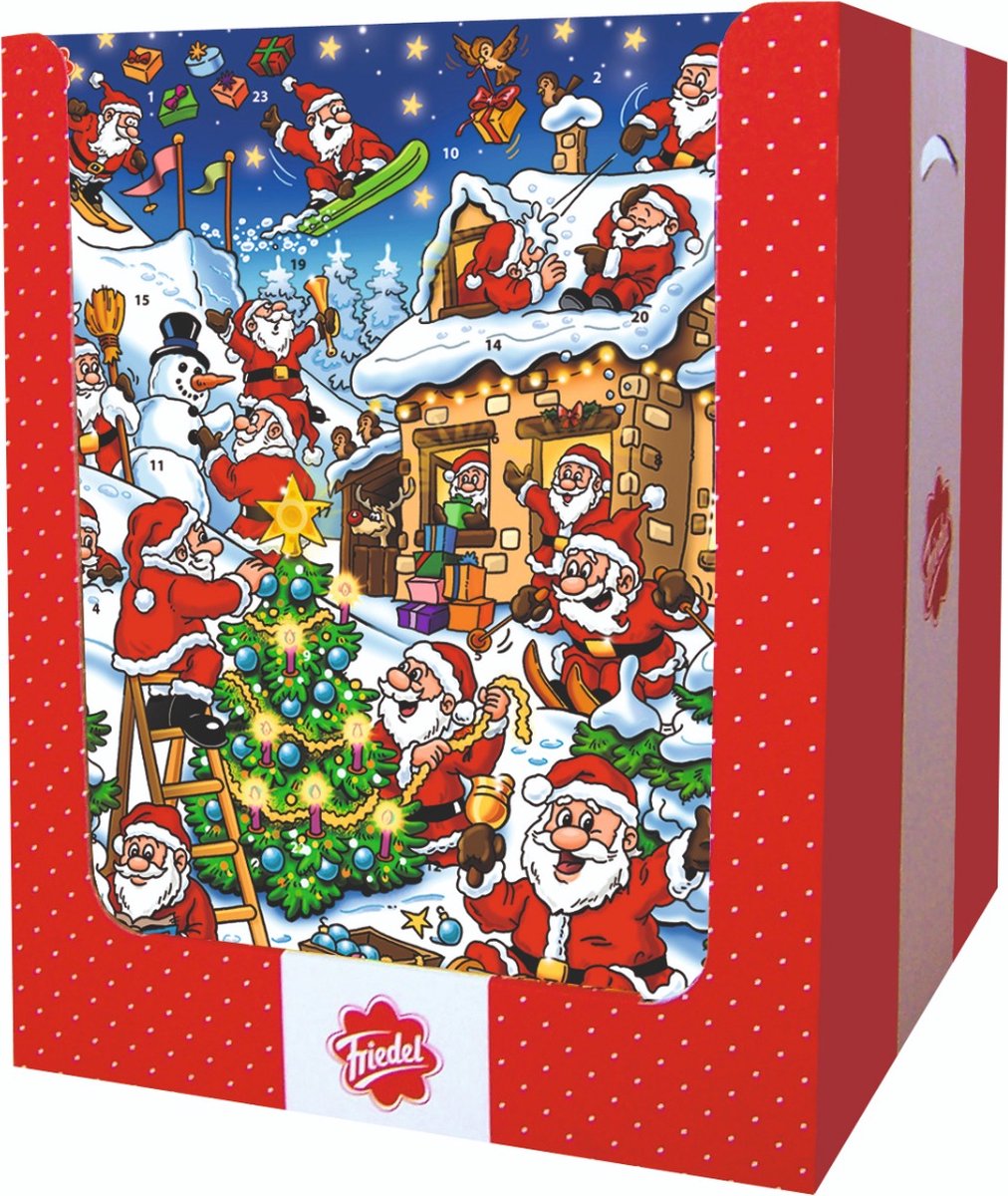 Advent Kalender Assortiment - 16 x 65 Gram