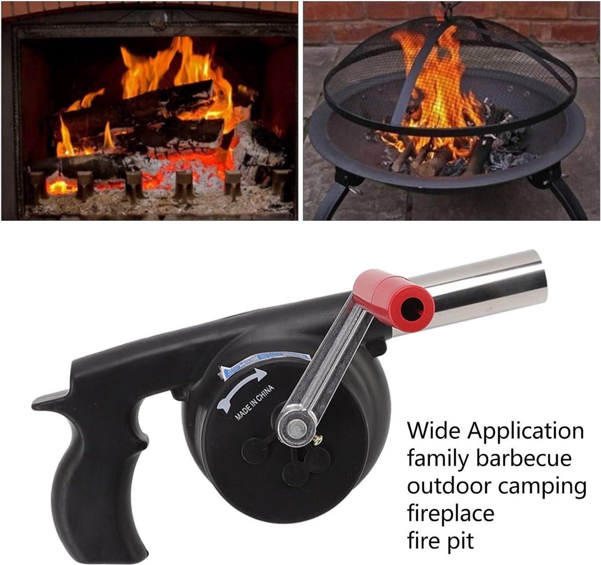 Souleur D'air, Souffleur De Feu Pour Barbecue, Air Portable à