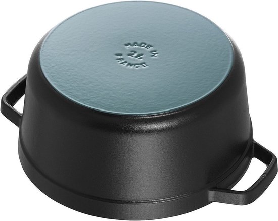Cocotte Staub - ronde - 34 cm - noir