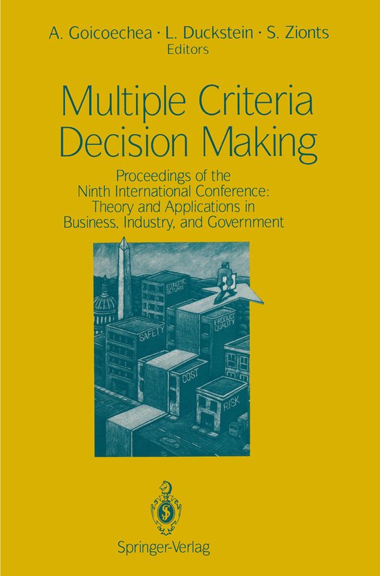 Multiple Criteria Decision Making - cover