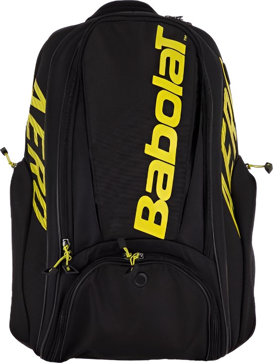 Tennisrugzak – 600D Polyester – Voor 1-2 Rackets – Met Waterflesvak – Ademend Rugpaneel – Unisex – Voor Badminton, Pickleball En Squash