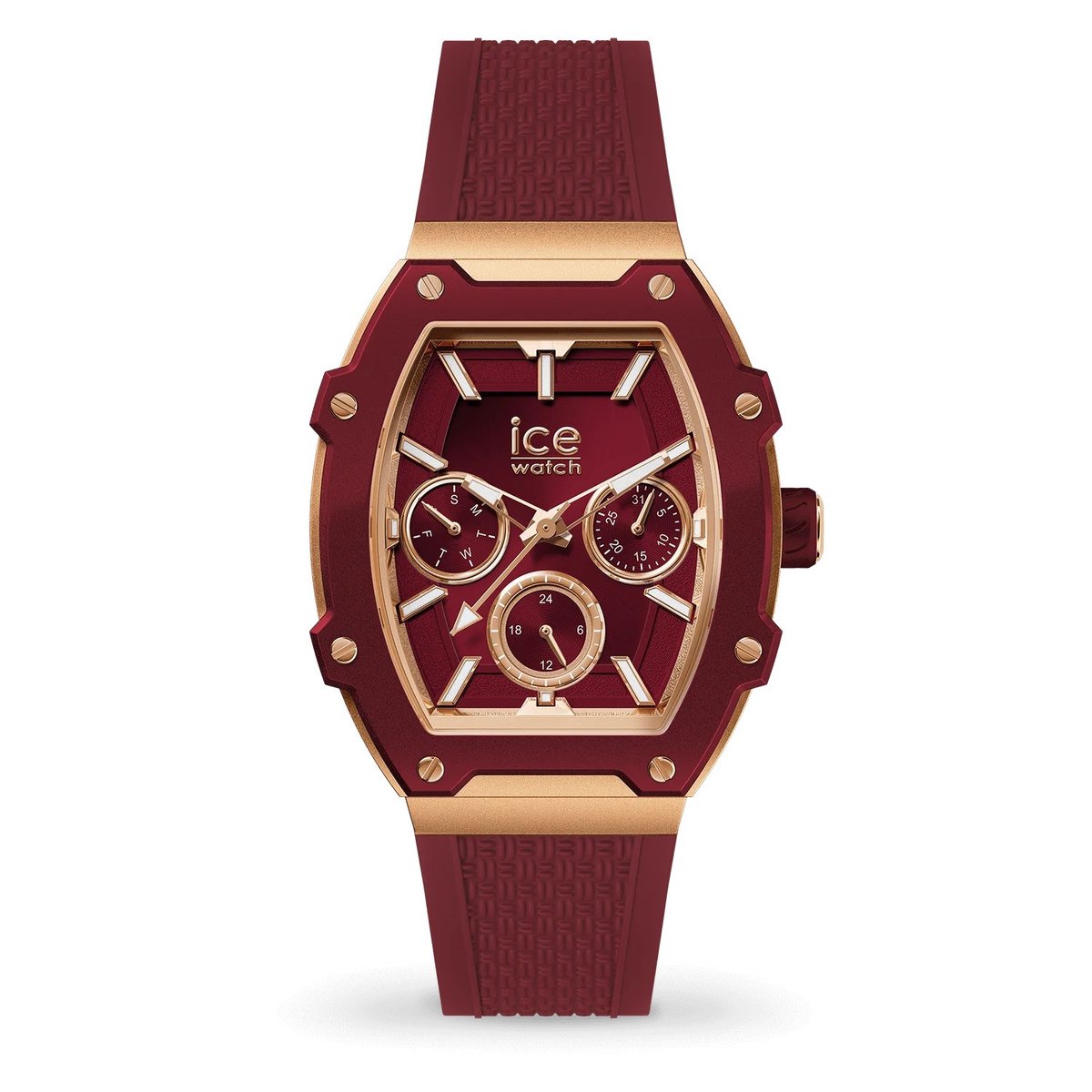 Ice Watch ICE boliday - Peach cherry 023803 Horloge - Siliconen - Rood - Ø 40 mm