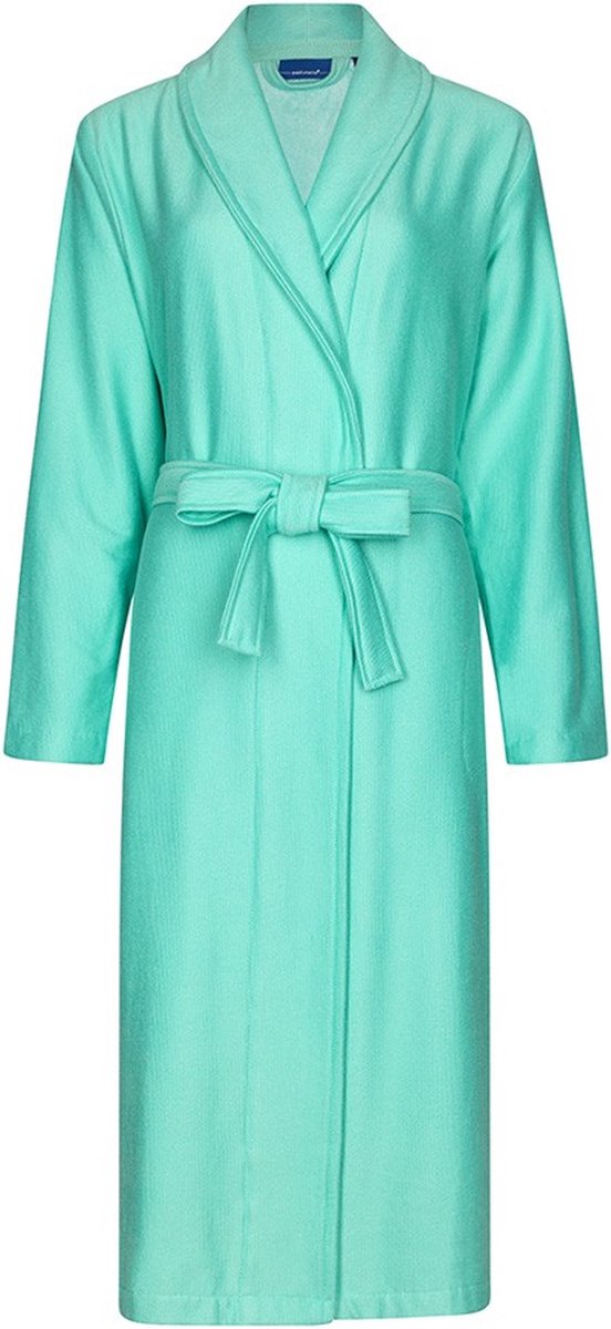 Pastunette Badjas Pastunette - Bamboo Beauty - Turquoise - Bamboe/Katoen/Polyester