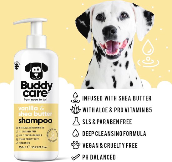 Shampoing Hydratant pour Chien à la Vanille et au Beurre de Karité Fris et Soignant... bol