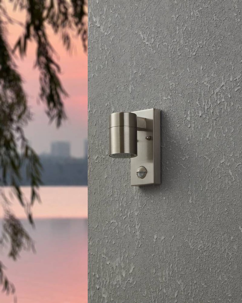 Eglo Riga 5 LED buiten wandlamp antraciet staal verzinkt