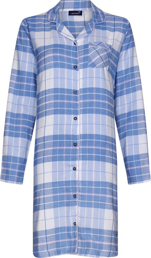 Alice - Flannel Check Pyjama - Navy & Cream – This is Unfolded