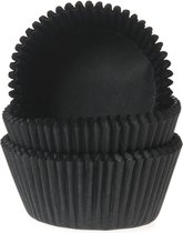 Formes de cupcakes de la Maison de Marie - Noir - 50 pièces