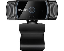 Canyon C5 HD Webcam – Webcam – 1080p – Autofocus – Microfoon van ruisonderdrukking – Stripod Mount Support