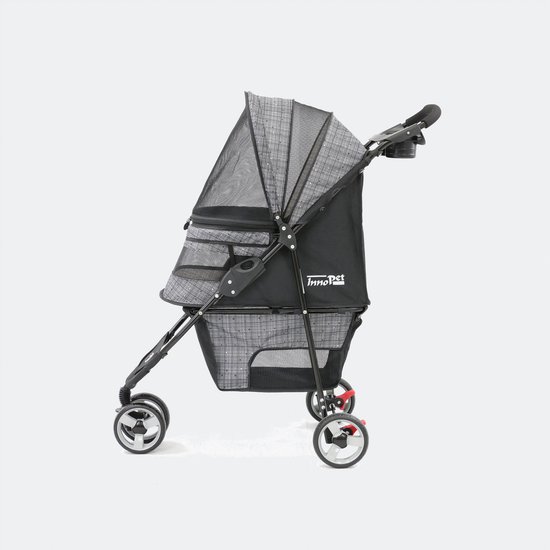 Innopet hondenbuggy Avenue Blended Grey (tijdelijk inclusief regenhoes)