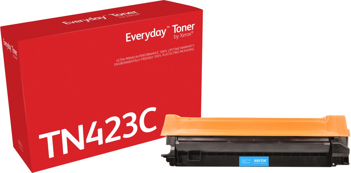 Everyday Cyaan Toner compatibel met Brother TN-423C, Hoge capaciteit