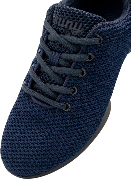 Suny Baskets de Danse 170 avec Semelle Fendue pour Femme Salsa, Latin, Bachata - Baskets de Danse pour Intérieur et Extérieur - SUNY - Blauw - 38