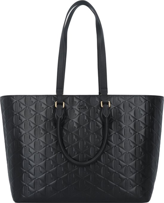Lacoste Maheki Shopper Tas Leer 45 cm bol