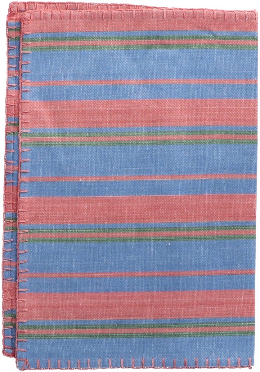 Teixits Vicens  - Placemat gestikte rand Rosa motief 228 47x36cm - Placemats