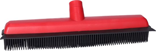 Bezem / trekker - rubber - bezemkop - kappers bezem - wisser lip - 35 cm - Schoonmaakartikelen / Rubberen bezems van Sorbo — afbeelding 3