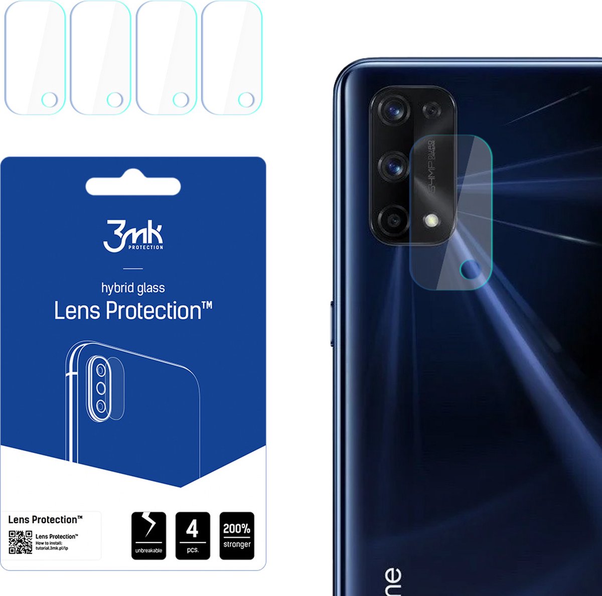 Realme X7 Pro 5G - 3mk Lens Protection